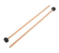 UKCOCO Baquetas de Percusión para Xilófono Baquetas para Marimba de Cabeza de Goma Duraderas para Instrumentos de Percusión Mazo para Xilófono Escenario de Concierto
