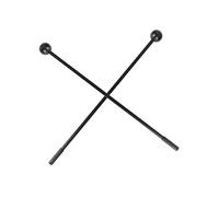 UKCOCO Baquetas Para Niños Negras, Martillos De Tambor De Plástico, 10 Piezas Por Bolsa, Material Didáctico Para Desarrollo Práctico Infantil