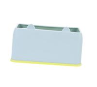 UKCOCO Base de Pala de Arena para Gatos gubia Mascota Gatito Mini Basura Interior Organizador de Solapas Cat Arena Soporte para Pala de Gato Soporte para Pala de Basura el plastico Blue