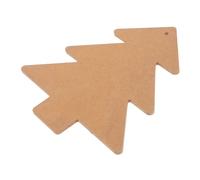 UKCOCO Base para Manualidades Madera Resistente con Forma de Árbol de Navidad Bandejas DIY para Mosaicos y Posavasos Soporte Versátil para Decoración y Proyectos Creativos