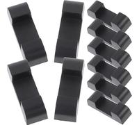 UKCOCO Bases para Cajas de Joyería Negras, Soporte Cuadrado Flotante de Plástico Pe Transparente, Set de 2 Piezas para Exhibición de Collares y Pulseras, Uso en Tiendas y Artesanía