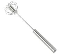 UKCOCO Batidor de Mano Retráctil de Acero Inoxidable Mini Batidor para Huevo y Glaseado Utensilio de Cocina Doméstica Mango Antideslizante y Diseño Compacto para Almacenamiento Fácil