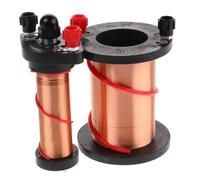 UKCOCO Bobina Electromagnética Experimental para Enseñanza Física Bobina para Inducción Instrumento de Laboratorio Educativo para Experimentos de Magnetismo y Electricidad Resistente y