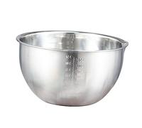 UKCOCO Bol Mezclador Inoxidable con Recipiente para Huevos y Preparar Ensaladas Bowl Multifuncional para Cocina Hotel y Restaurante Interior Diámetro
