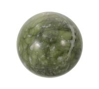 UKCOCO Bola de de Jade Verde Pulido para Feng Shui Energía y Fácil Mantenimiento de 5 Cm Esfera Adecuado para Oficina y Hogar