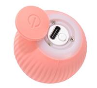UKCOCO Bola Interactiva para Gatos Rosa con Sonido Juguete de Resistente para Ejercicio y Entretenimiento Juguete Doméstico para Gatitos Estimula Instinto y Actividad