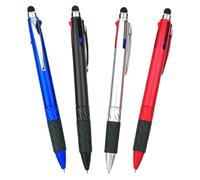 UKCOCO Bolígrafos multiusos lápices ópticos bolígrafos de escritura con estilo 4 piezas 1 juego 0.7 mm cuerpo con pintura en aerosol y agarre cómodo para reuniones Varios estilos