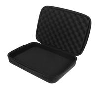 UKCOCO Bolsa de Almacenamiento para Teclado Midi Mini, Funda Rígida Portátil con Asa, Tela Oxford y Eva, Negra, para Teclado Midi de 25 Teclas, Compartimento Interior, Polvo y Orden,
