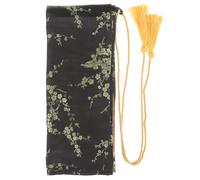 UKCOCO Bolsa de Espada Japonesa de Seda Vintage Funda Ligera y Portátil para Wakizashi con Borla Funda Protectora para Espada Tradicional Regalo para Artes Marciales