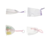 UKCOCO Bolsa de Jabón Espumante Portátil para Lavado Facial Unidades con Cuerda para Colgar y Secado Rápido para Baño y Ducha Color Aleatorio Color Aleatorio