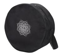 UKCOCO Bolsa Deportiva para Yoga con Doble Bolsa de Transporte para Rueda y Accesorios de Yoga Correa Ajustable para Gimnasio y Almacenamiento Seguro