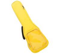 UKCOCO Bolsa para Ukelele Bolsillo Lateral Transparente Protección Profesional Tela Oxford Resistente de 23 Pulgadas y Diseño Portátil para Transportar Fácilmente