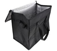 UKCOCO Bolsa Térmica para Supermercado Grande Plegable Aislamiento de Aluminio y Asas Resistentes, Bolsa de Comida Aislada Reutilizable, Adecuado para Picnic, Compras y Viajes, Bolsillo
