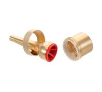 UKCOCO Boquilla de Latón para Fuente Exterior Cabezal de Rociado Uniforme para Estanques Repuesto Resistente para Acuáticos y Jardines
