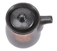 UKCOCO Botella de Vinagre Cerámica Japonesa Dispensador de Salsa de Jarra de Aceite Pequeña para Condimentos Diseño Único y de Limpiar