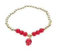 UKCOCO Brazalete de Frutas para Niñas Joyería Ligera y Duradera con Diseño de Pulsera Atractiva para Mujeres Bisutería para Ocasión