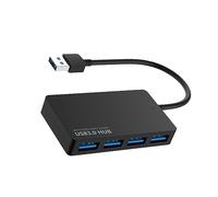 UKCOCO Bujes Tipo c Concentradores De Puerto De Computadora Portátil Convertidor Tipo c Concentradores De Puerto LAN Concentrador De Datos De 4 Puertos Lector De Tarjetas USB
