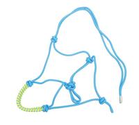 UKCOCO Cabezada De Cuerda Trenzada Sin Bocado para Caballo, Ajustable, Nylon Resistente Al Desgaste, Uso para Entrenamiento y Exhibición Ecuestre Estilo Western