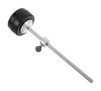 UKCOCO Cabezal Batidor de Patada para Bombo Negro, Alta Durabilidad Cabeza Protectora Redonda, Accesorio de Pedal para Batería Acústica y Batería para Principiantes