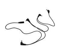UKCOCO Cable de Alimentación para Efectos de Guitarra Cable de Conexión para Efectos de Guitarra Profesional Unidad Negro para Escenario de Actuación