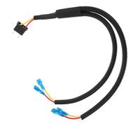 UKCOCO Cable Divisor para Bocina de Coche 6,3 Mm Cableado de Cobre Doble Salida 1 a 2 para Sistema de Bocina Dual Kit de Cables Instalación y Modificación en Automóviles