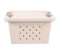 UKCOCO Caja Transportadora Transpirable para Hámster Almacenamiento de Plástico Transportador Seguro para Mascotas Pequeñas para y Transporte de Animales