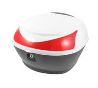 UKCOCO Caja Trasera Moto para Herramientas Baúl Resistente con Cerradura Fácil Instalación Almacenamiento para Motocicleta y Bicicleta