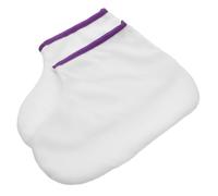 UKCOCO Calcetines Para Cuidado De Pies Cera De Parafina, Fundas Lavables y Reutilizables Para Terapia De Calor En Casa, Talla Única Para Masajes y Tratamientos