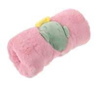 UKCOCO Calentador de Manos Portátil con Forma de Cactus, Manguitos Cálidos de Piel Sintética Rosa para Invierno, Almohada de Mano Suave y Acogedora para Actividades al Aire Libre, Uso