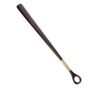 UKCOCO Calzador de Madera con Mango para Mujeres Zapato Portátil y Seguro Herramienta Práctica para Ponerse Zapatos y Mantener Forma Color