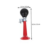 UKCOCO Campana para Bicicleta Resistente al Desgaste Timbre Profesional para Adultos Sonido Compatible con Manillares Accesorio Rojo