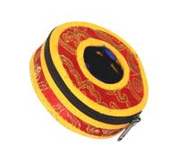 UKCOCO Campanas Tintineantes para Meditación Caja de Almacenamiento para Campanas de Meditación Soporte de Platillos para Templos y Práctica de Buda