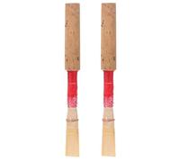 UKCOCO Cañas de Oboe de Repuesto 2 Piezas de Reed Natural para Instrumentos de Viento Sonido Melodioso