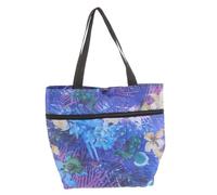 UKCOCO Carrito De Compra Plegable Grande Ruedas, Bolsa De Supermercado Reutilizable De Tela Resistente, Ligero y Práctico para Adultos, Adecuado para Compras, Viajes y Lavandería