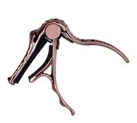UKCOCO Cejilla de Guitarra Profesional de Metal Diseño Portátil y Sujeción Firme para Guitarras Acústicas y Eléctricas, Accesorio Esencial para Afinar Buena Entonación
