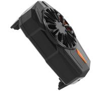 UKCOCO Cell Phone Cooling Radiator Clip Fan para Gaming y Streaming Enfriador Portátil con Tecnología Avanzada para Disipación Rápida de Compatible con Teléfonos Móviles Negro