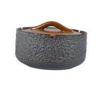UKCOCO Cenicero De Decoración del Hogar Cenicero con Tapas Cenicero Estilo Chino Adorno De Escritorio Cenicero Recipiente para Cenizas Cenicero Creativo Cerámica Dark Brown