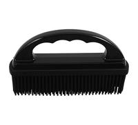 UKCOCO Cepillo de Silicona Negro para Quitar Pelo de Mascotas, Quitapelos para Sofás, Camas y Coches, Herramienta de Limpieza Versátil para Hogar y Automóvil, Cepillo de Pelo de Gato