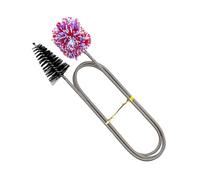 UKCOCO Cepillo Flexible Doble Cabeza para Limpieza y Mantenimiento de Saxofón y Trompeta Accesorio Profesional para Instrumentos de Viento Fácil de Usar y Adaptable Tubos Curvados