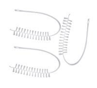 UKCOCO Cepillo Para Lavadora Flexible 3 Piezas Kit De Limpieza Profundo Blanco Herramienta Multiusos Para De Lavadora Eliminación De Suciedad Limpieza Hogar