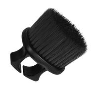 UKCOCO Cepillo Plumero Cuello Negro 1 Unidad Tamaño Estándar para Cortar Cabello y Limpiar, Herramienta Profesional para Peluqueros y Uso en Barbería o Casa
