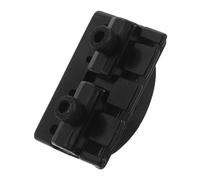 UKCOCO Cerradura de cuerda de guitarra eléctrica sillines de puente de trémolo piezas de repuesto de guitarra bloque de puente latón Negro