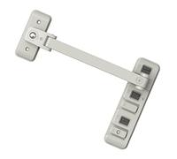 UKCOCO Cerradura Seguridad Ajustable para Ventanas y Puertas Correderas Bloqueo Adhesivo sin Taladro Protección Infantil para Armarios Neveras y Muebles Fácil Instalación para Bebés