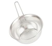 UKCOCO Cesto Colador Drenaje Acero Inoxidable Escurridor Multifuncional con Malla Fina para Verduras y Frutas Práctico y Resistente para Cocina