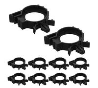 UKCOCO Clips de Plástico para Línea de Combustible Automotriz 20 Piezas, Soporte de Cable Resistente Corrosión y Altas Temperaturas, Clips de Gestión de Cables para Arnés de Cableado