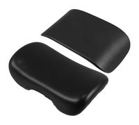 UKCOCO Cojín Respaldo Trasero para Motocicleta Eléctrico Diseño Ergonómico Soporte Lumbar Confortable Acabado Negro Mate Resistente la Intemperie Reemplazo para Asiento Trasero de Scooter