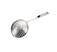 UKCOCO Colador de Cocina Ergonómico de Acero Inoxidable Cuchara Coladora para Espaguetis y Fritura Resistente a Altas Temperaturas Utensilio Doméstico Multifuncional para Uso Diario