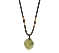 UKCOCO Colgante de Piedra de Cristal Natural, Collar de Piedras Irregulares, Accesorio Creativo de Cristal, Estilo Retro, para Mujer, Uso Diario, Tamaño Color Aleatorio Varios estilos