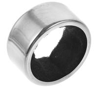 UKCOCO Collar Antigoteo para Botella de Vino de Acero Inoxidable Acabado Electrochapado Negro Anillo Metálico Ajustable para Evitar Goteo Accesorio Portátil Adecuado para Hogar Bar y