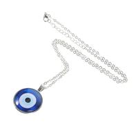 UKCOCO Collar Colgante de Turco Azul con Amuleto Protector para Mujeres Joyería de Moda para Cumpleaños y Ocasiones Especiales